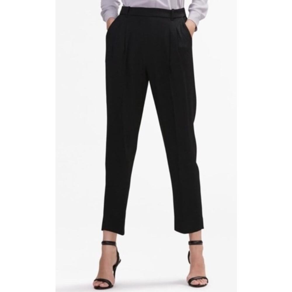 MM Lafleur Howland Stripped Black Pants